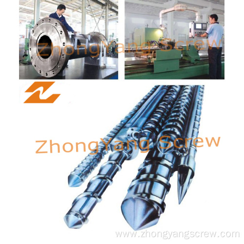 Single Bimetallic Screw Barrel Injection Screw Barrel